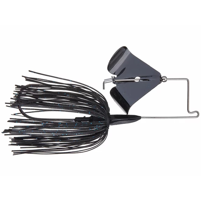 Rowdy Buzz Buzzbait|1/2 oz.|3/8 oz.|1/4 oz.|Black/Black|Black/Nickel|White/Gold|White/Nickel