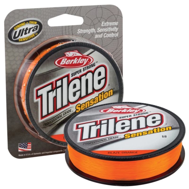 Berkley Trilene Sensation|4 LB. 330YD|6 LB. 330YD|8 LB. 330YD|10 LB. 330YD|Blaze Orange|Solar