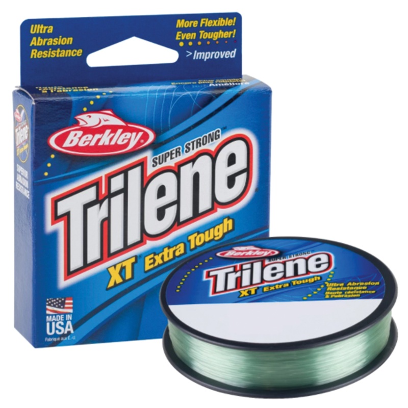 Berkley Trilene XT|4 LB. (3000YD) Clear|6 LB. (3000YD) Clear|8 LB. (3000YD) Clear|10 LB. (3000YD) Clear|12 LB. (3000YD) Clear|14 LB. (3000YD) Clear|17 LB. (3000YD) Clear|20 LB. (2800YD) Clear|10 LB. (300YD) Green|12 LB. (330YD) Green|14 LB. (330YD) Green|
