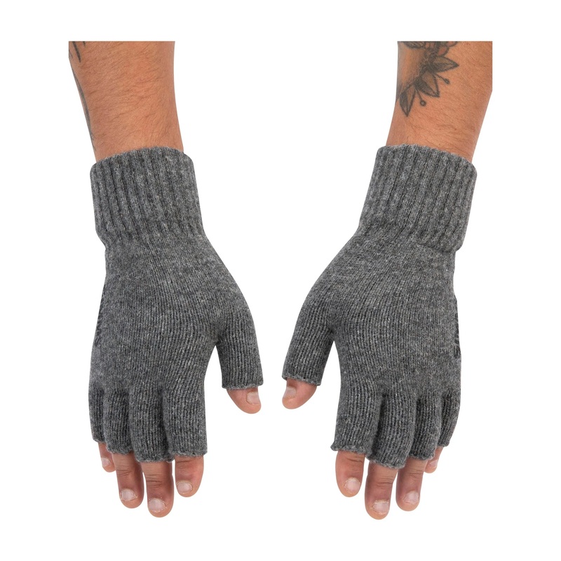 Simms Wool Half Finger Glove|S/M|L/XL