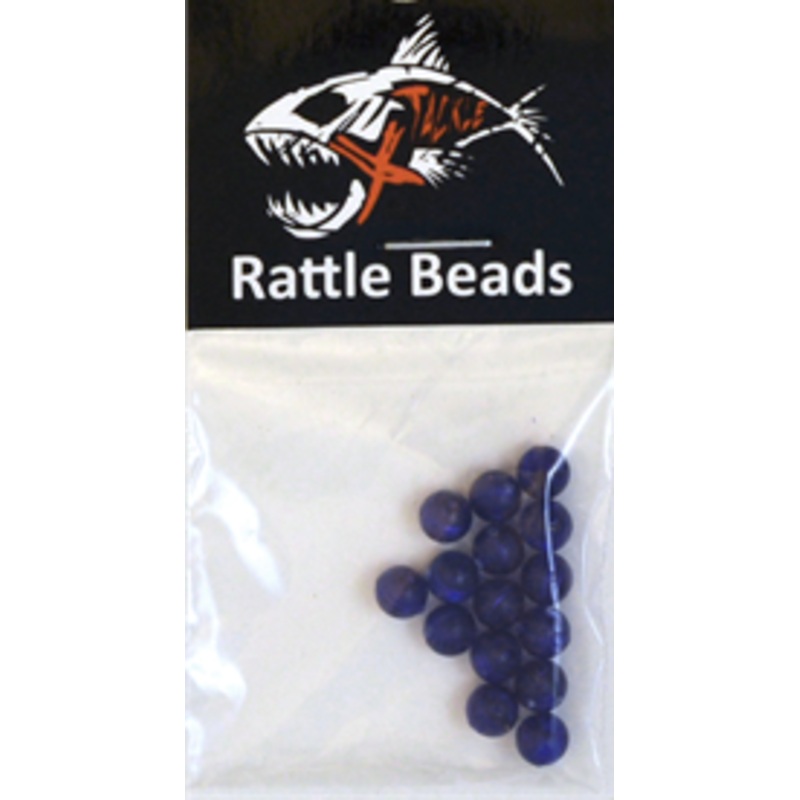X Tackle Rattle Beads|6MM|8MM|Blue|Chrome|Fl. Chartreuse|Glow|Black|Purple|Ruby Red|Fire Orange|Lime Green|Hot Pink|Gold|Purple Chrome|Antifreeze (Chrome Chartreuse)