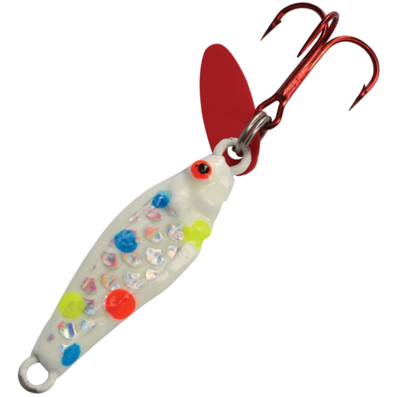 Maynard 2 Banger|1/4 oz.|1/8 oz.|Wonderbread|Firetiger|Gold|Metallic Yellow|Blue Glow|Chartreuse Glow|Orange Glow|Green Glow|Pink Glow|Purple Glow|Red Glow|Perch|Silver Perch|Sunfish