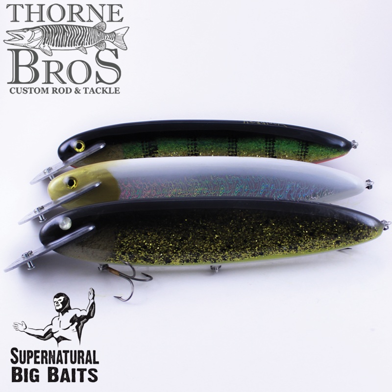 Supernatural Headlock-12|TB 3M Pike|TB MN Creamsicle|TB MN Lemontail Flash|TB Foil Walleye|TB Foil Rough Rocks Revenge|TB Foil Mother Of Pearl|TB Charged Cisco|Black Rice|Gold Glitter Perch|Walleye|Orange Carp|Shad|Moosehorns Revenge