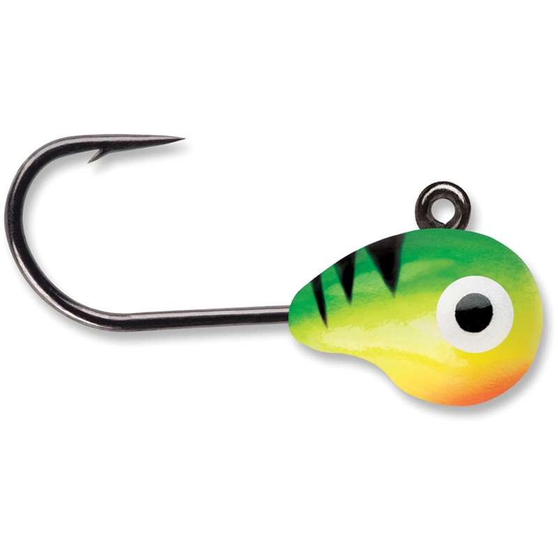VMC Tungsten Tubby Jig|1/16 oz.|1/32 oz.|Crappie Minnow|Glow Firetiger|Glow Hot Perch|Glow|Glow Chartreuse|Glow Red|Green Orange Glow|Glow Purpledescent|Glow Parrot|Glow Tiger|Glow Yellow Perch|Mayfly|Orange Chartreuse Glow|Pink Chartreuse Glow|Glow Black
