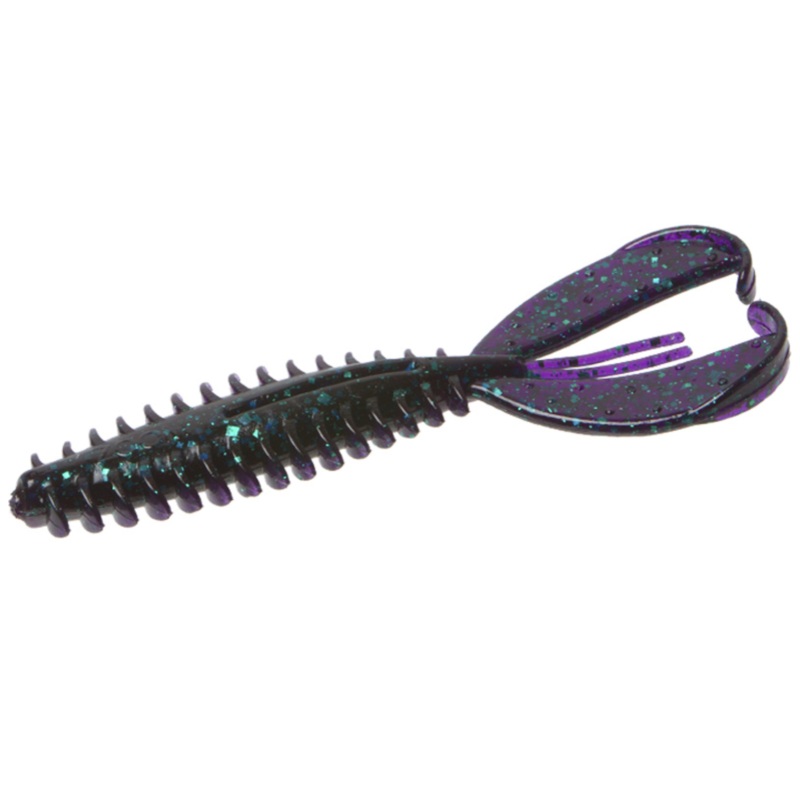Zoom Bait Company Z Craw Jr.|3 1/2 in.|Junebug|Black Sapphire|Watermelon Red|Sungill|Yabby Mudbug|Green Pumpkin Flash|Huckleberry|Green Pumpkin|California 420|Black Light