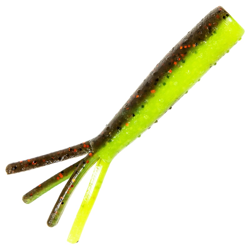 Z-Man Ticklerz|2.75″ (8pk)|Coppertreuse|Houdini|Canada Craw|The Deal|Drews Craw|Bubble Gut|Green Pumpkin|Green Pumpkin/Orange