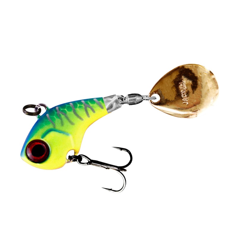 Jackall Deracoup|1/2 oz.|3/4 oz.|1 oz.|Blueback Chartreuse|Clear Shad|Dera Shad|HL Bluegill|HL Gold Black|HL Lime Gold|HL Red Tiger|Silver