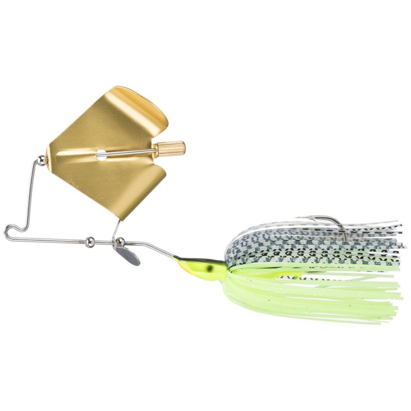 Jackall Firecracker Buzzbait|1/2 oz.|3/8 oz.|Black Back Chartreuse|Chartreuse Back Pearl|Chartreuse Tail Gill|Hasu Silver|Killer White|Midnight Black