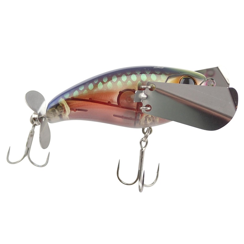 Jackall Pompadour JR|Bloody Core|Black Bone|Bone White|IS Gill Bone|Chartreuse Gill|Yellow Frog|Green Frog