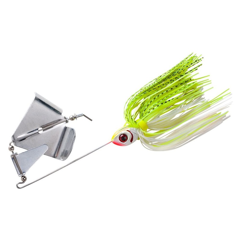Booyah Buzz Buzzbait|1/2 oz.|3/8 oz.|Chartreuse Pearl White|Snow White Shad|Chartreuse Shad|Black|Citrus Shad