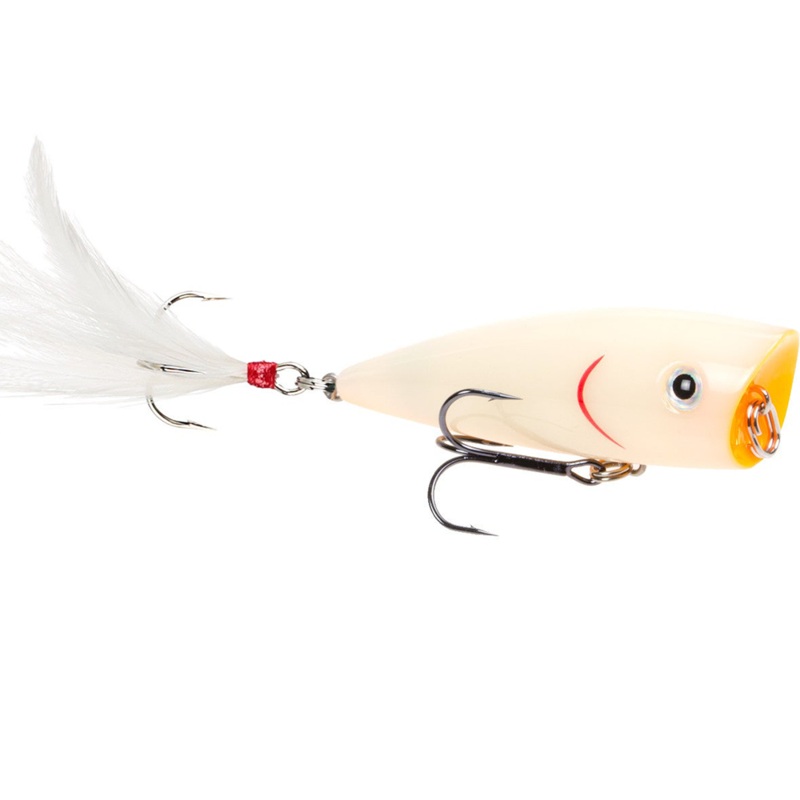 Strike King KVD Splash Popper|KVD Splash JR. (2.25″)|KVD Splash (3″)|Chrome Sexy Shad|Bone|Clear Minnow|Chrome Blue