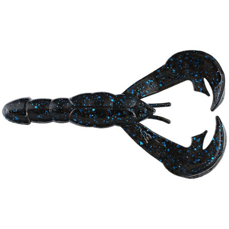 Strike King Rage Tail Craw|4″ (7 Pack)|Black Blue Flake|Green Pumpkin|Watermelon Red|Road Kill|Plum Crazy|Fire Craw|Blue Craw|Moon Juice|Crawdaddy