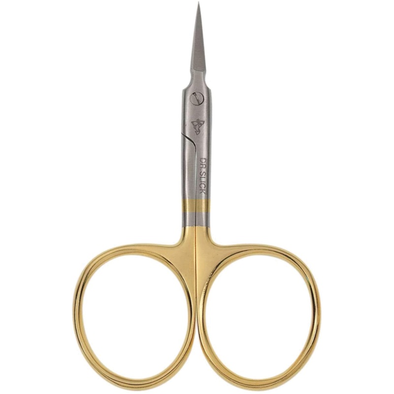 Dr. Slick Arrow Scissors|3.5″ Gold – Straight|3.5″ Gold – Curved