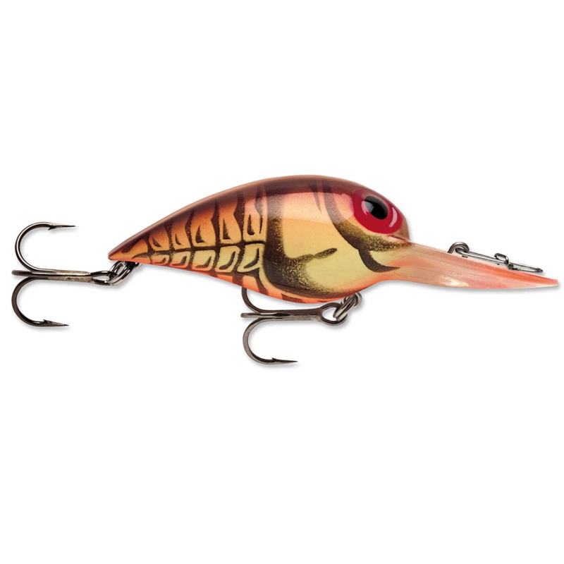 Storm Original Wiggle Wart|2″ (3/8 oz.)|Natural Brown Craw|Natural Green Craw|Moss Back Craw|Orange Brown Craw|Fluorescent Red Black|Hot Tiger|Watermelon|Red Craw