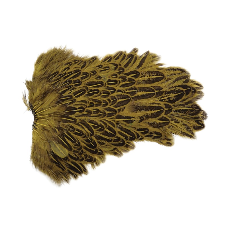 Wapsi Soft Hen Saddle Hackle|Olive|Ginger|Speckled Brown|Black|Speckled Gray|White