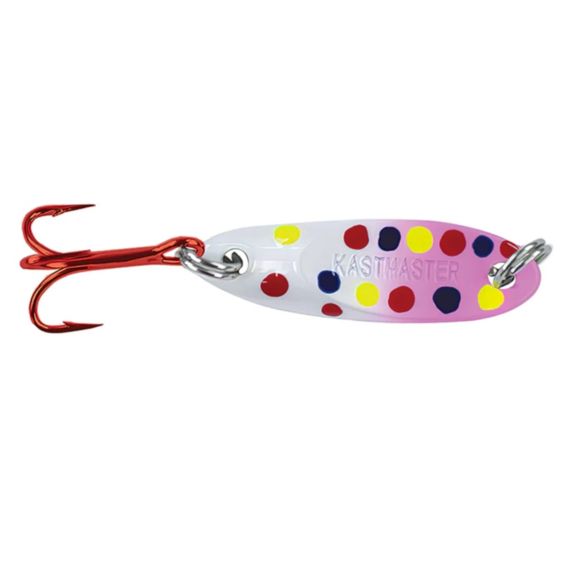 Acme Kastmaster DR Tungsten|1/8 oz.|3/32 oz.|3/16 oz.|Pink Wonderbread Glow|Atomic Perch Glow|Bloody Bug Glow|Da Shiz Glow|Wonderbread Glow|Firetiger Glow|Chief Glow|Gold Nugget|Hulk Glow|Purple Haze|School Bus Glow