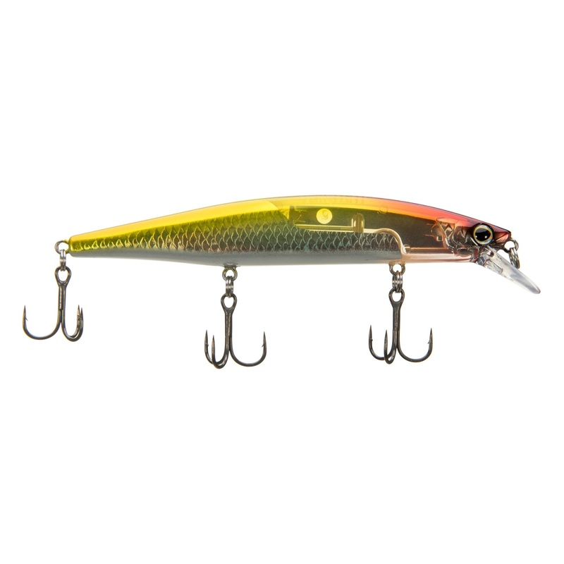 Shimano World Minnow 115SP|115SP|Clown|Chartreuse Head|Chartreuse Silver|Blue Silver|Ghost Ayu|Black Gold|Black Silver|Pink Smelt|Pro Blue|Salangidae|S Hasu|ST Chiayu|OB Pearl|OZ Shad|Wintergreen|Macchiato|Matte Pro Blue