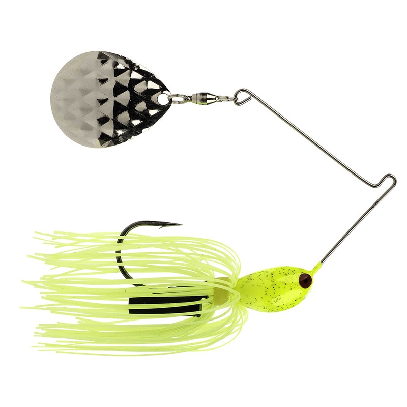 Strike King Midnight Special|7/16 oz.|Chartreuse|Black/Blue|Black/Blue (Night Blade)|Black/Red|Black/Red (Night Blade)|Black/Silver Diamond Dust