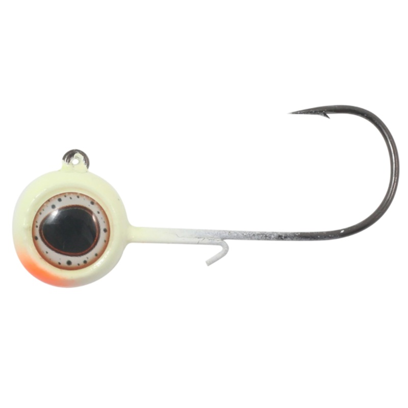 Northland Deep-Vee Jig|1/16oz.|1/8oz.|1/4oz.|3/8oz.|White|Chartreuse|Parrot|Bubblegum|Sunrise|Watermelon|Moonlight|Firetiger|Black|Pink|Purpledescent|Metallic Purple|Metallic Orange|Metallic Chartreuse|Metallic Gold|Walleye