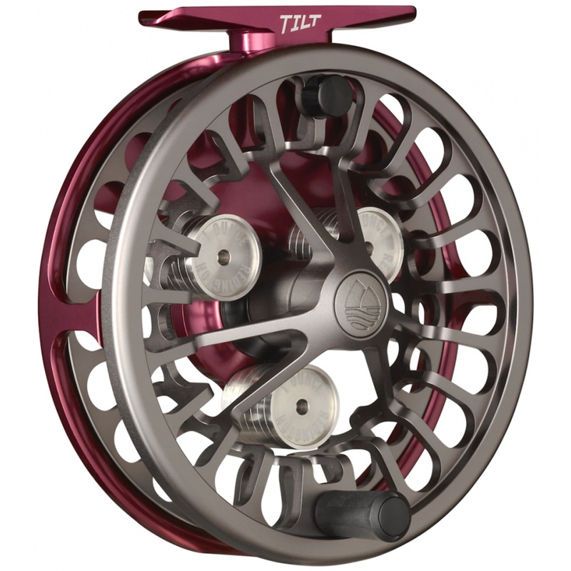 Redington Tilt Fly Reel|Garnet/Gunmetal|Black|Silver/Black