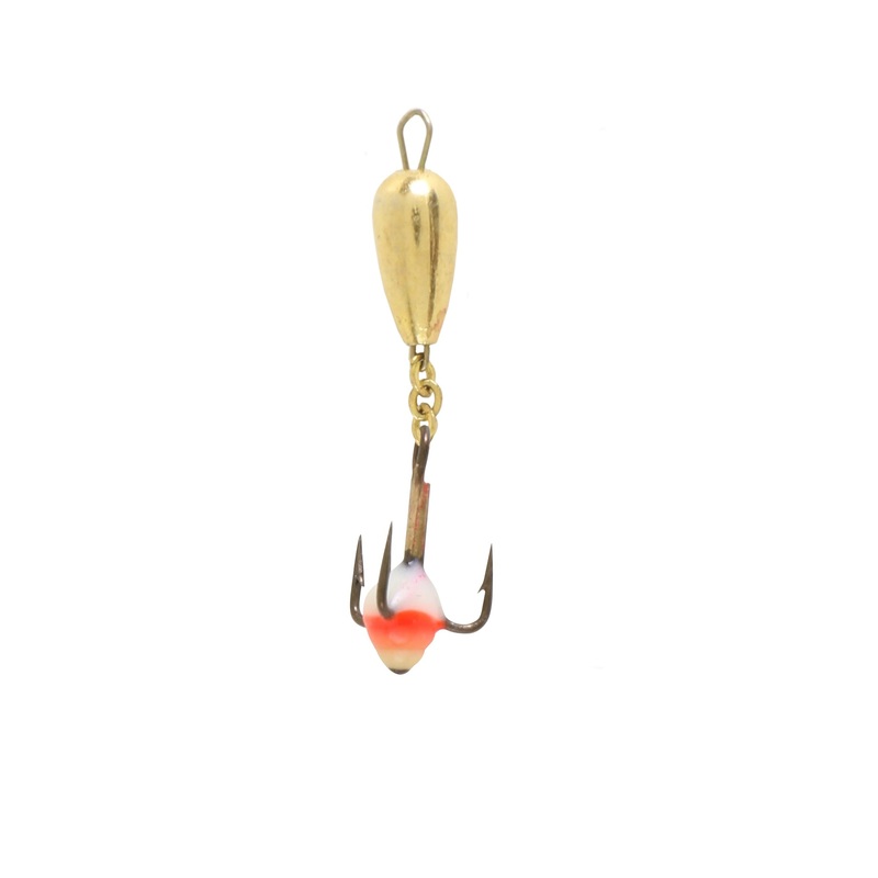 Clam Dropper Spoon|1/32 oz|Gold|Glow Red|Gold/Glow Red|White/Pink Glow|Chart/Orange Glow|Chart/Green Glow