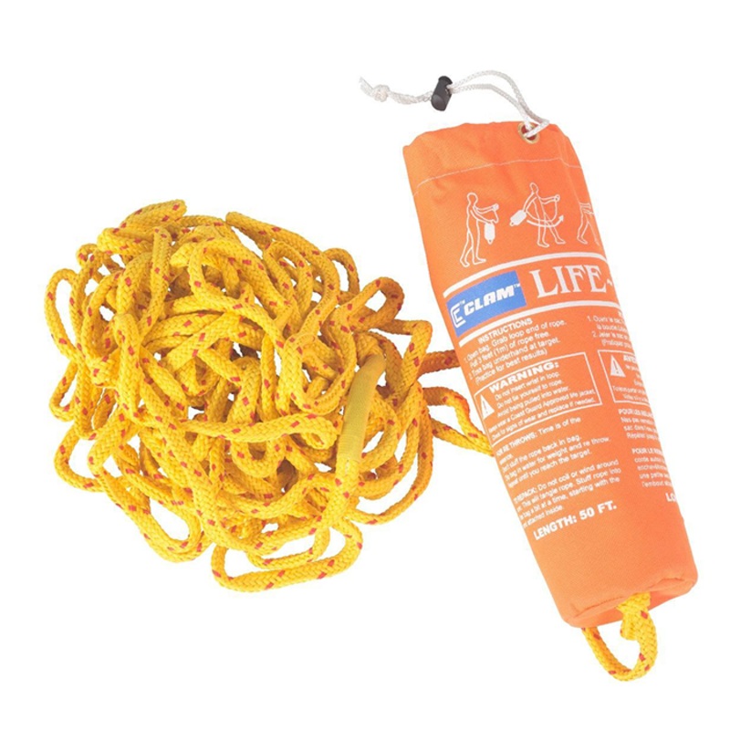 Clam Emergency Throw Rope – 9558