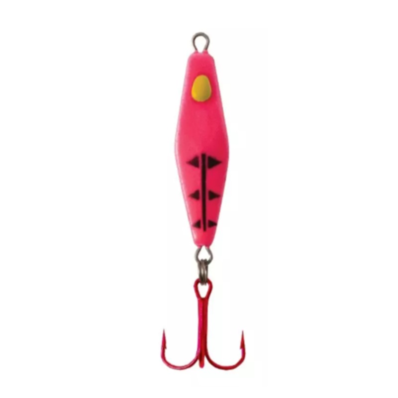 Clam Rattlin’ Blade Spoon|12 (1/16oz.)|10 (1/8oz.)|8 (1/4oz.)|Glow Red/Gold Tiger|Glow Firetiger|Glow Chartreuse Tiger|Glow Rainbow Tiger|Glow Red Tiger|Glow White/Silver Tiger