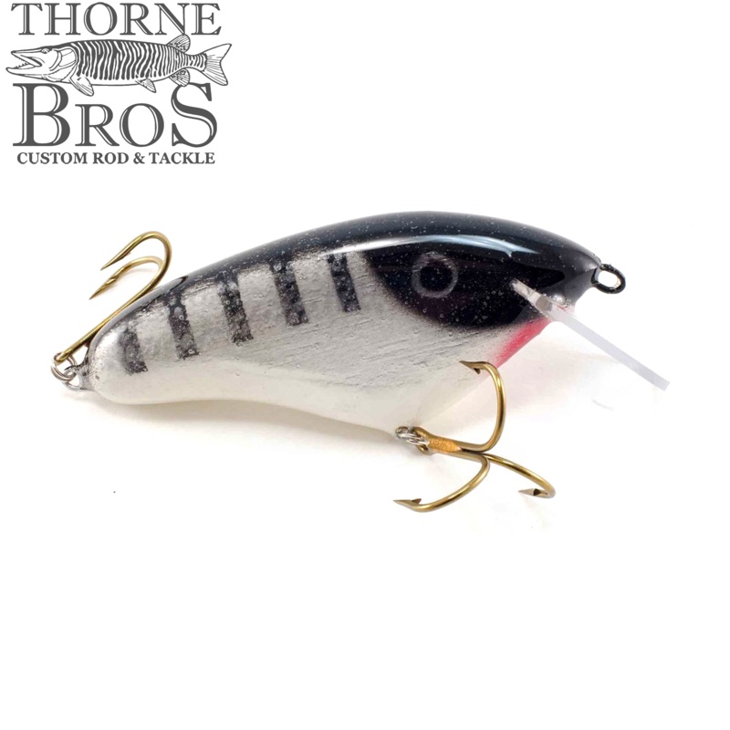 Crane 105|Black & Silver|Brown Perch/White|Perch/White|Green Perch/Yellow|Sucker