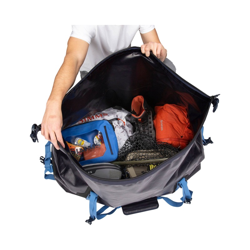 Simms Dry Creek Duffel|Small 60L|Medium 155L|Large 200L|Bright Orange