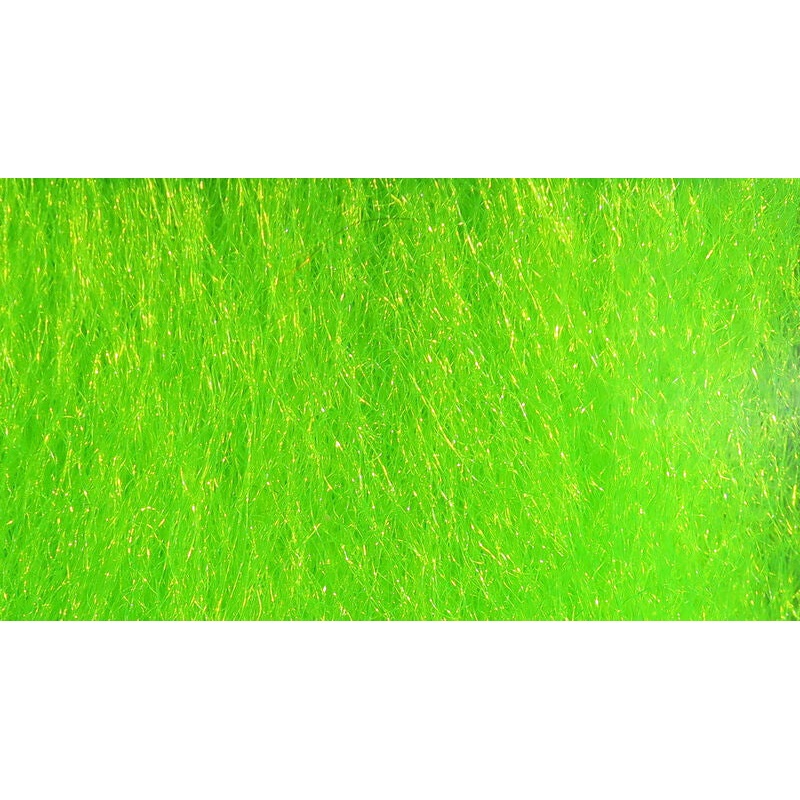 Hareline Ice Fur|Chartreuse|Polar Bear|Super Gotcha|Tan|White