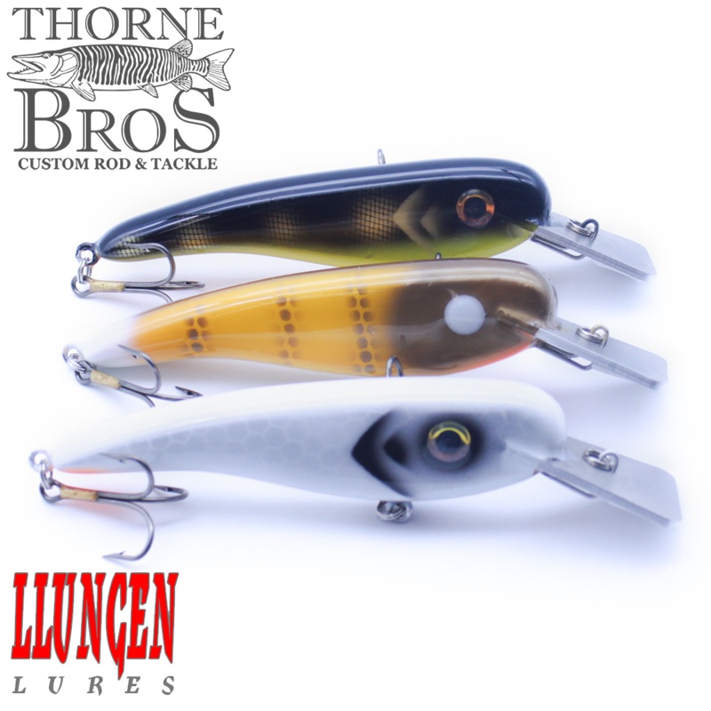 Llungen .22 Long – Metal Lip|Black Perch 2.0|Brushed Perch|Ghost Shad|Walleye 2.0|Lemonhead