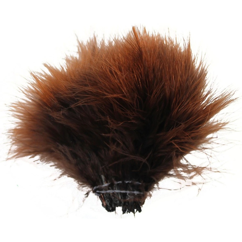 Spirit River UV2 Marabou|Medium Olive|Medium Brown|Yellow|Fluorescent White|Black|Slate Dun|Dark Brown|Hot Red|Ginger|Fluorescent Orange|Hot Orange|Fluorescent Yellow|Kingfisher Blue|Shrimp Pink|Royal Blue|Golden Olive|Fluorescent Blue|Golden Yellow|Purple