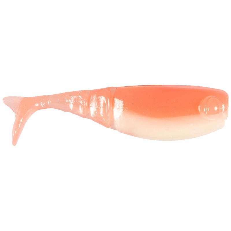 Z-Man Shad Fryz 1.75|1.75″ (8pk)|Coconut Ice Glow|Blue Glimmer Sparkle|Smelt|Dark N’ Stormy|Firetreuse|Electric Chicken|Space Guppy|Pearl