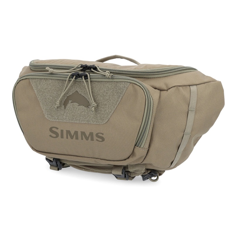 Simms Tributary Hip Pack|Tan|Basalt|Regiment Camo Olive Darb