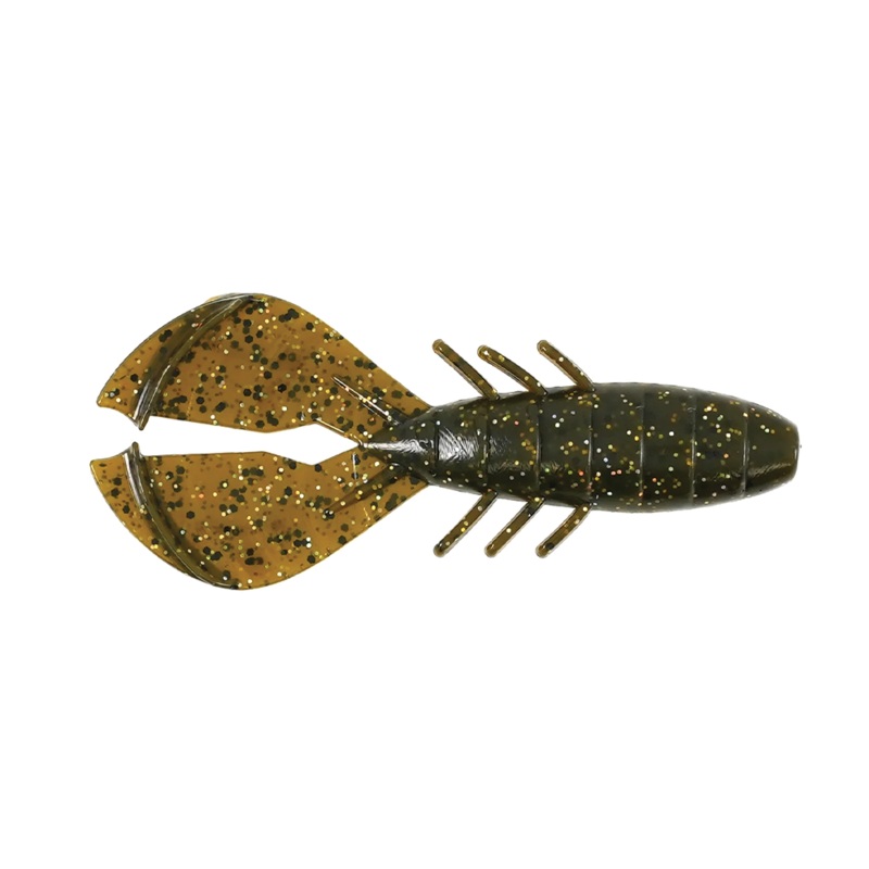 Missile Baits Chunky D|3.5″ (6 Pack)|Green Pumpkin Flash|Bammer Craw|Bruiser Flash|California Love|Green Pumpkin|Pearl White|Superbug|Shad Flash|Ballistic Bruiser|Alabama Bream|Tilapia Magic|Magic Craw Swirl