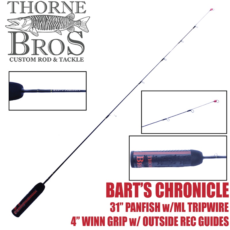 Thorne Bros Custom Ice Rod –  Crappie Chronicles Bart
