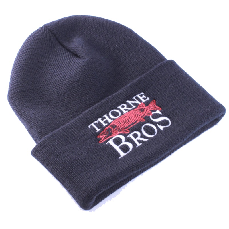 Thorne Bros Knit Hat|Fold up|Beanie|Gray|Black|Red|Navy