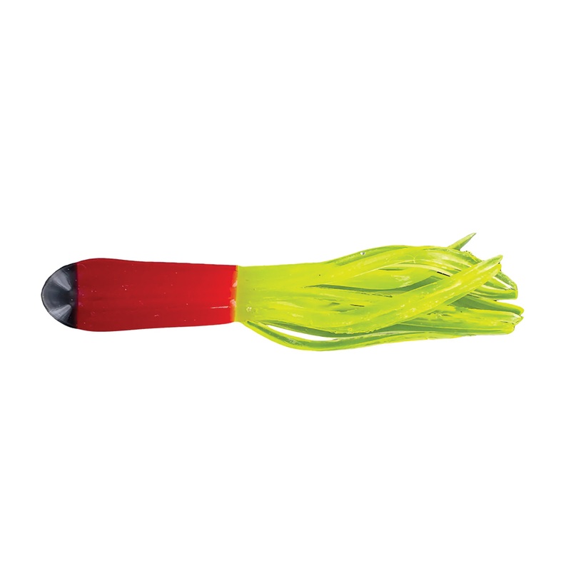 Big Bite 1.5 Crappie Tubes|Black Red Chartreuse|Yellow Red White|Silver Pearl|Red Pearl|Blue Pearl|Silver Chartreuse|Red Chartreuse|Silver Pink|Black Chartreuse|Pearl|Yellow Pearl|Purple Pearl|Pink Pearl|10 Pack|100 Pack