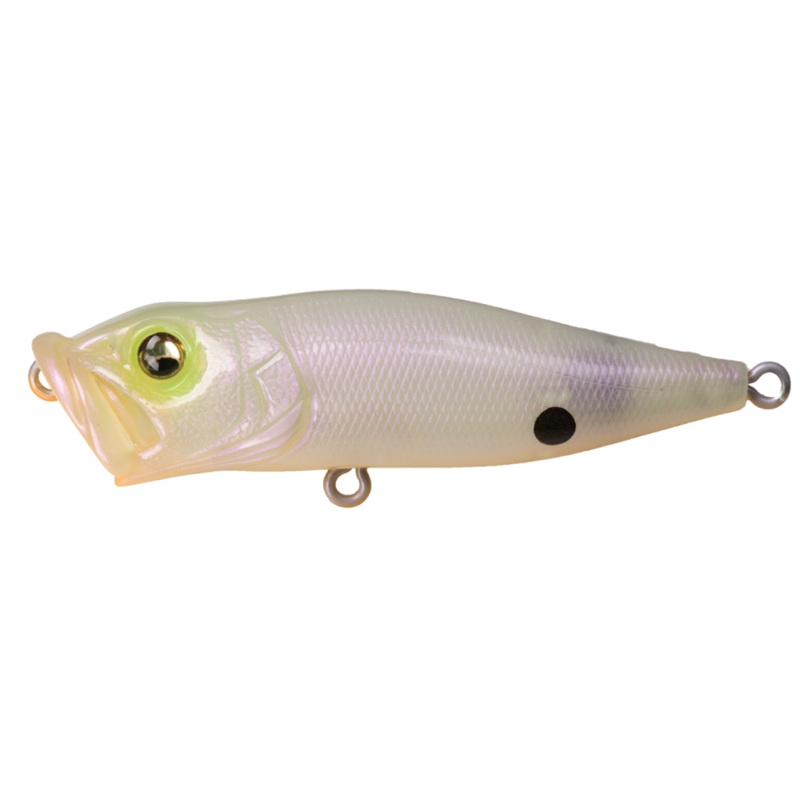 Megabass Pop-X|2.5″ – 1/4oz.|Bahama Milk Pearl|GG Deadly Black Shad|GG Wild Gill|Gill|Mat Shad|Perch|Pumpkin Seed|Wagin Hasu II|White Python|Aurora Reaction|White Butterfly|YMC|Alien Gold