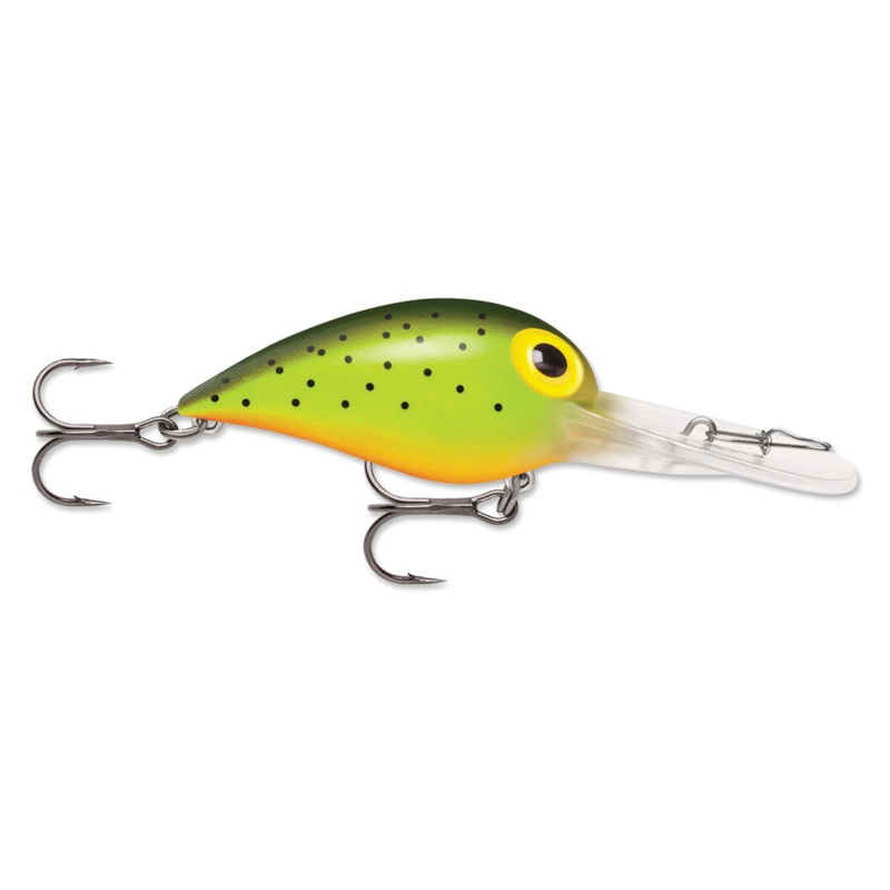 Storm Deep Wiggle Wart|2″ (7/16 oz.)|Watermelon|Naturalistic Brown Craw|Naturalistic Green Craw|Moss Back Craw|Creek Craw|Orange Brown Craw|Hot Tiger|Fluorescent Red/Black HB