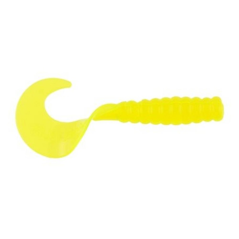 Berkley PowerBait Power Grubs|2″ (20 Pack)|3″ (15 Pack)|Chartreuse|Christmas Lights|Firetiger|White|Black
