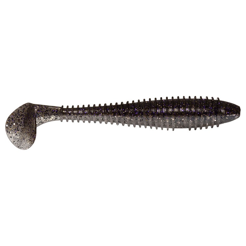 Keitech Fat Impact 4.3|4.3″ (5 Pack)|Electric Shad|French Pearl|Sexy Shad|Smallmouth Magic|Sight Flash|Tennessee Shad