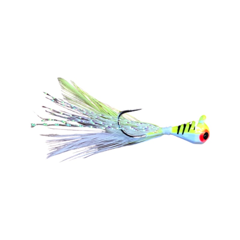 Mission Tackle Dub’l D Tungsten Panfish Feather Jig