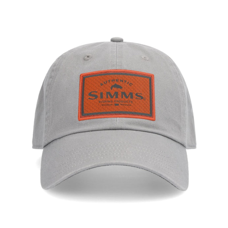 Simms Single Haul Cap|Cinder|Driftwood|Bay Leaf|Selvedge|Gunmetal Trout|Simms Orange|Stone