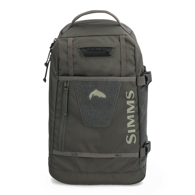 Simms Tributary Sling Pack|Basalt|Regiment Camo Olive Darb