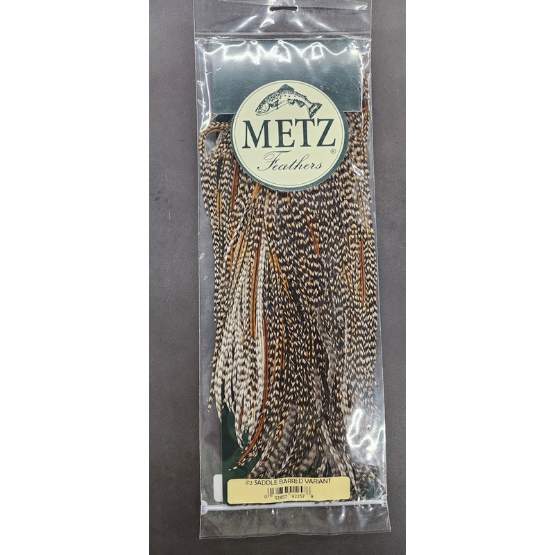 Metz #2 Rooster Saddle|Black|Cream|Grizzly|Barred Variant|Barred Ginger|Medium Dun