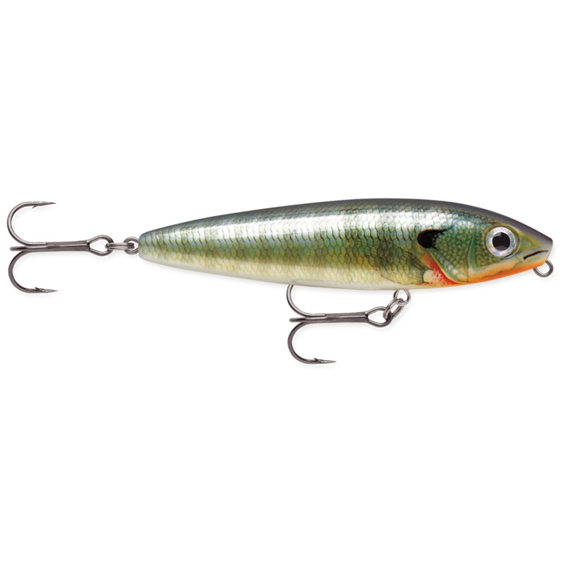 Rapala Skitter Walk|08|Bluegill|Blue Mullet|Frog|Gold Chrome|Holographic Bone Chartreuse|Holographic Bone|Holographic Silver|Shad Translucent