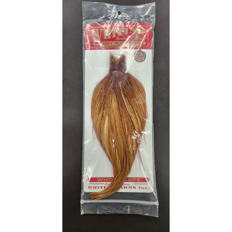 Whiting Rooster Bronze Full Dry Fly Cape