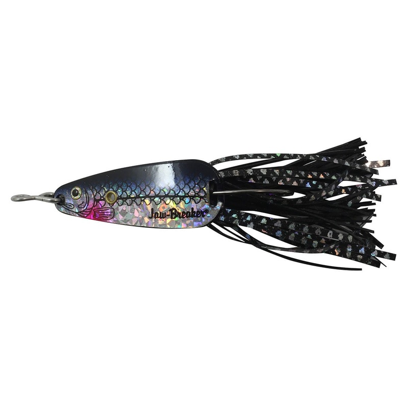 Northland Jaw-Breaker Spoon|1/2 oz.|Black Shiner|Silver Shiner|Gold Shiner|Green Frog|Bull Frog|Bleeding Frog|Firetiger|Crawfish|Sunrise|Parakeet