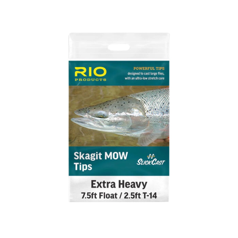 RIO Skagit MOW tips|Light 10ft Float|Light 7.5ft Float/2.5ft T-8|Light 5ft Float/5ft T-8|Light 2.5ft Float/7.5ft T-8|Light 10ft T-8|Medium 10ft Float|Medium 7.5ft Float/2.5ft T-11|Medium 5ft Float/5ft T-11|Medium 2.5ft Float/ 7.5ft T-11|Medium 10ft T-11|H
